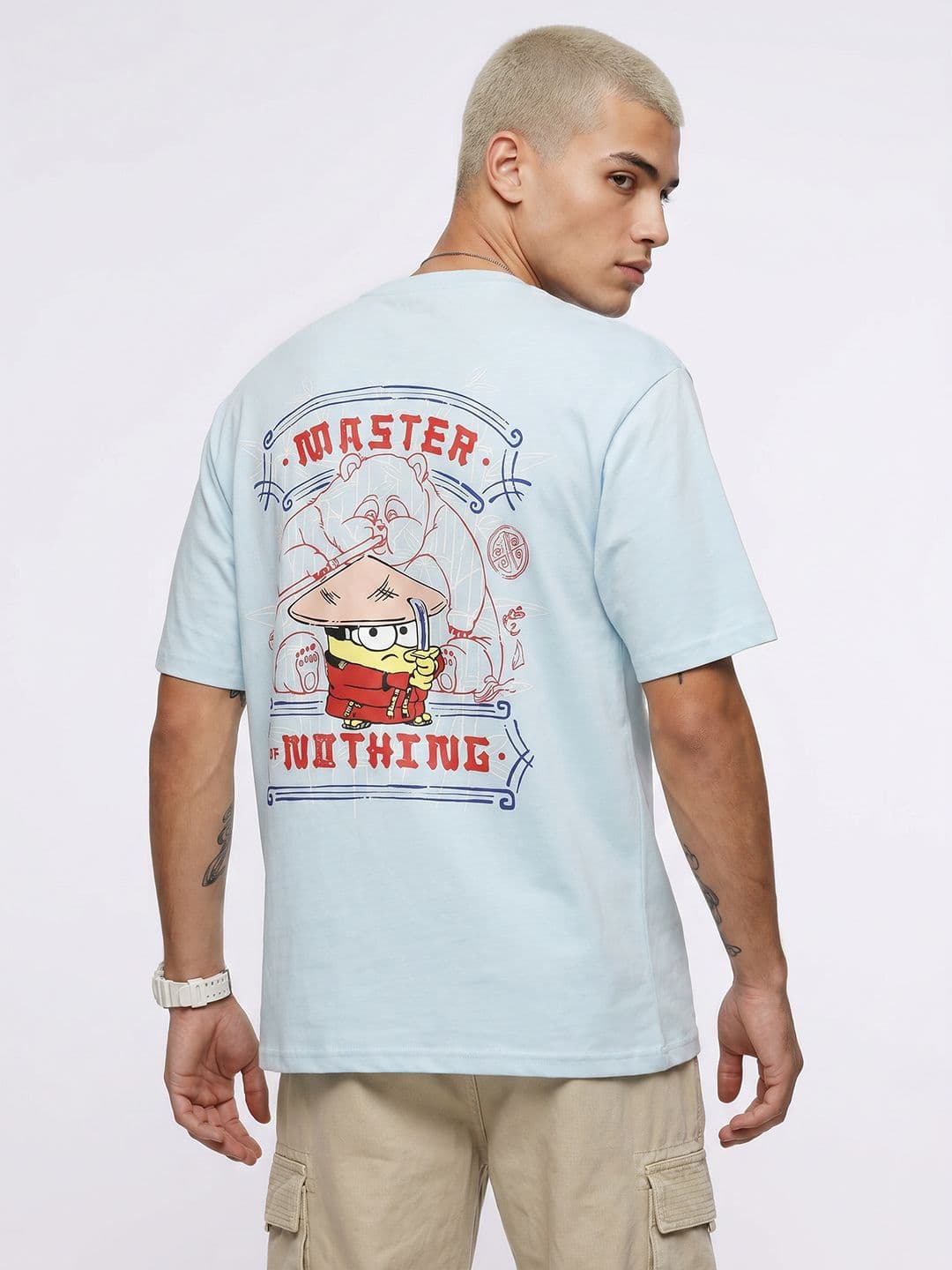 Minions by Kook N Keech Graphic Printed Pure Cotton T-shirt - view 1