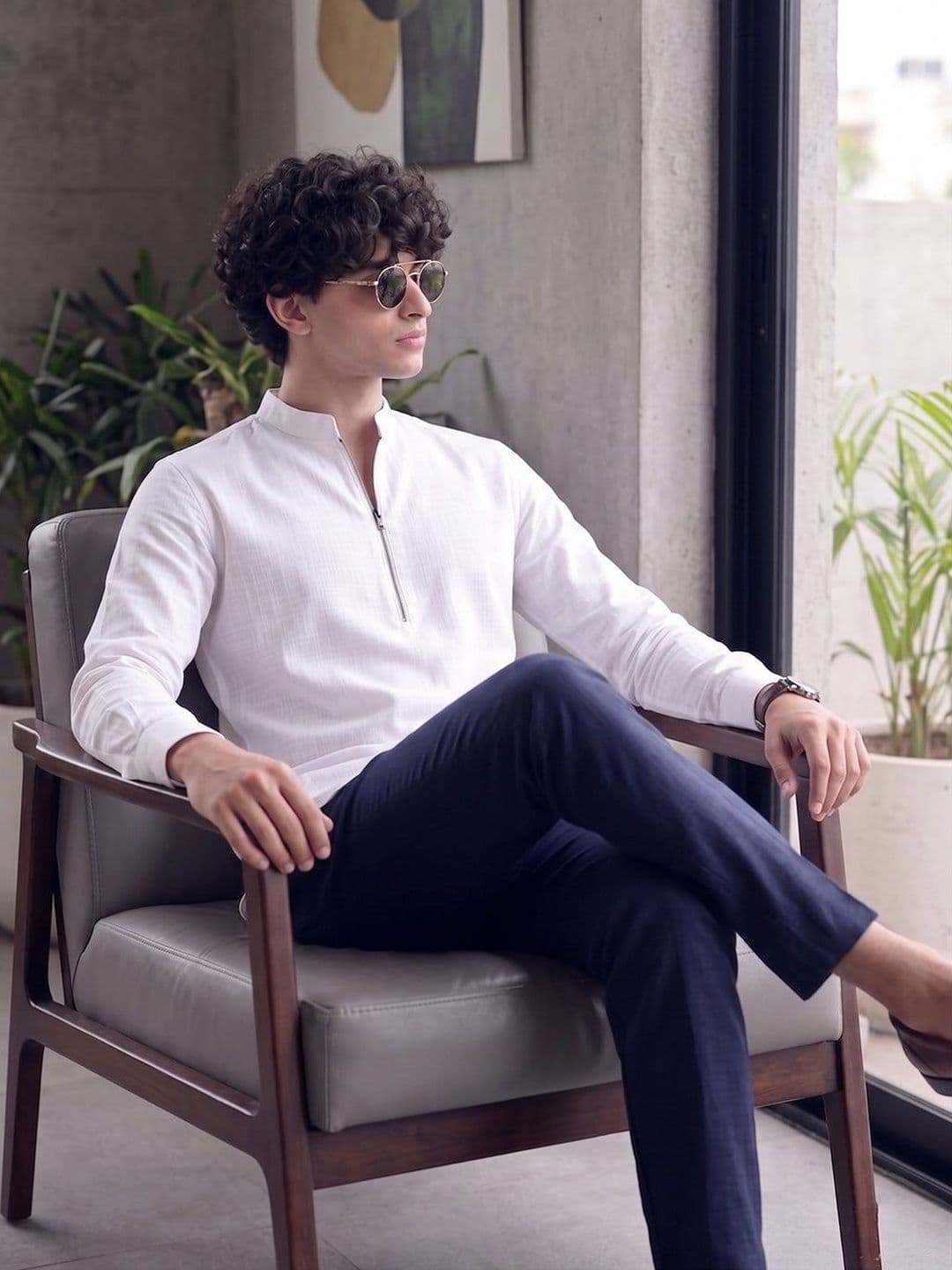 RAY LIGHT Men Kurta - view 1