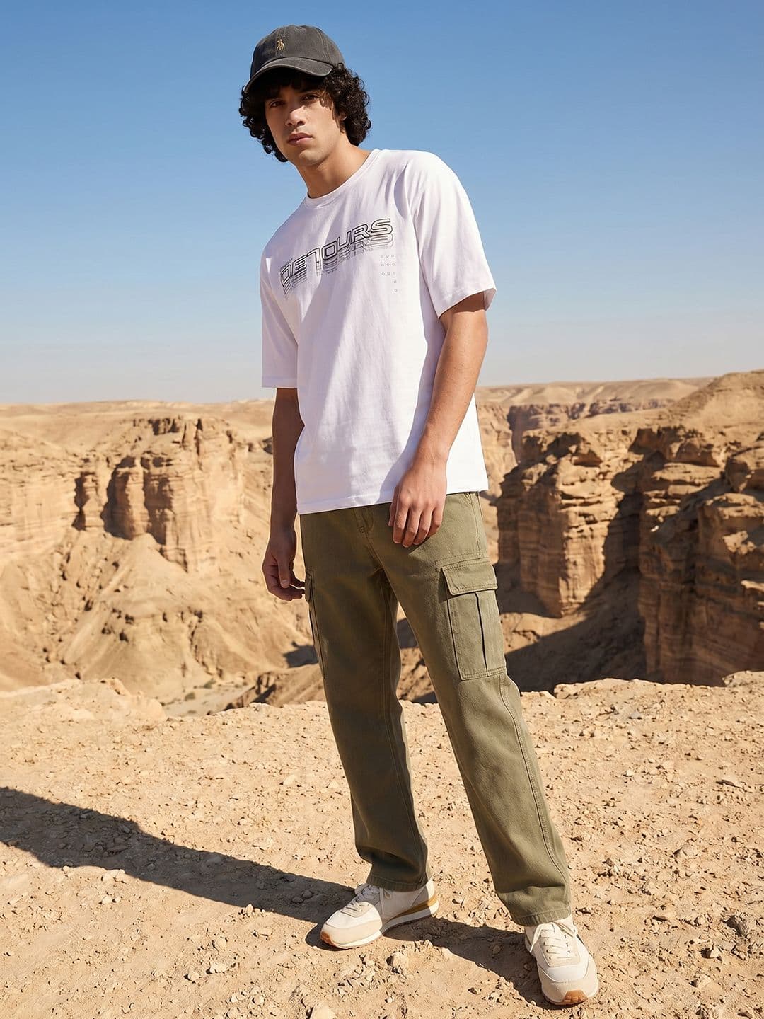 The Roadster Life Co. Relaxed Fit Typography Printed T-Shirt - view 1