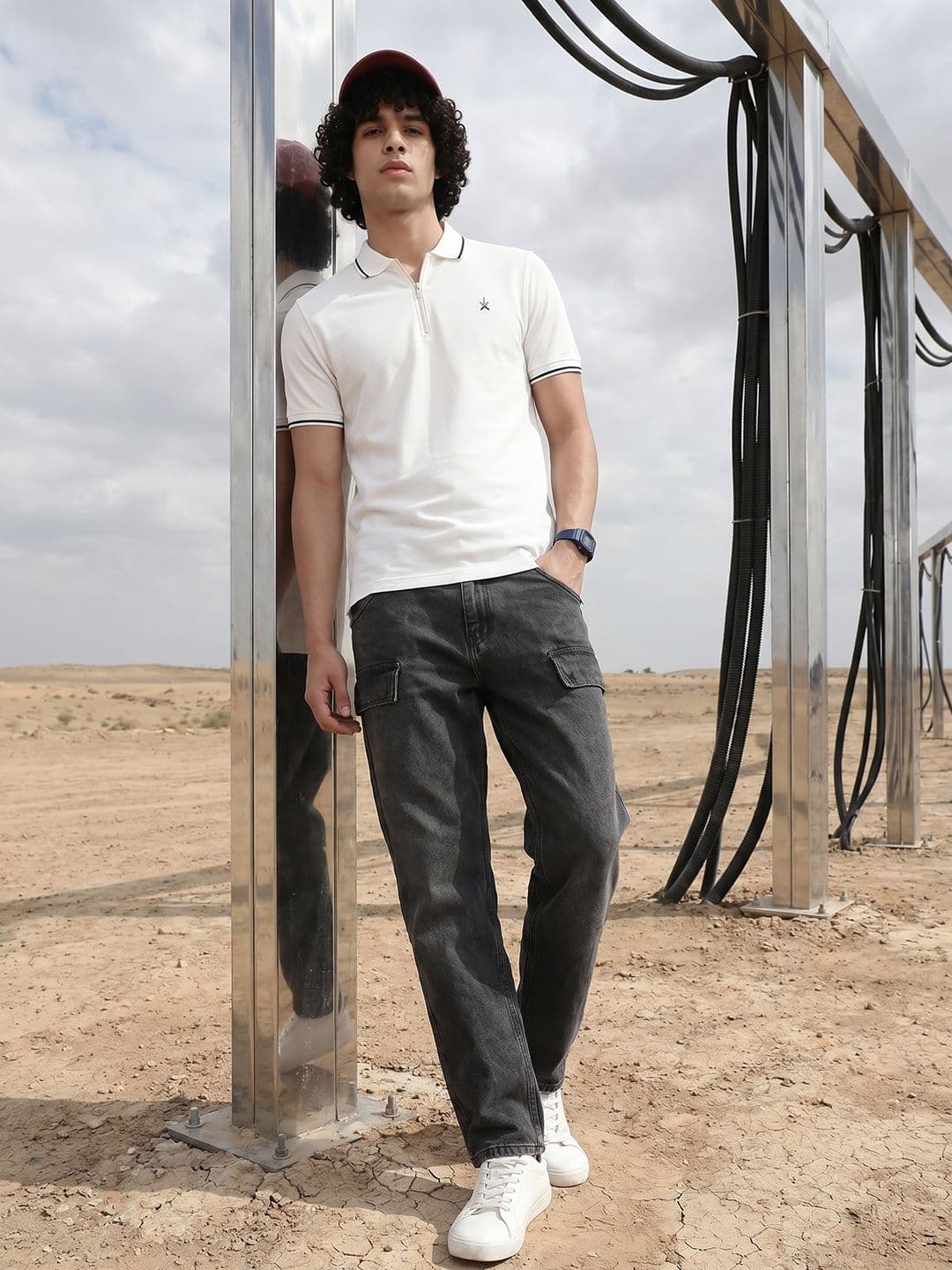 The Roadster Life Co. Polo Collar T-shirt - view 1