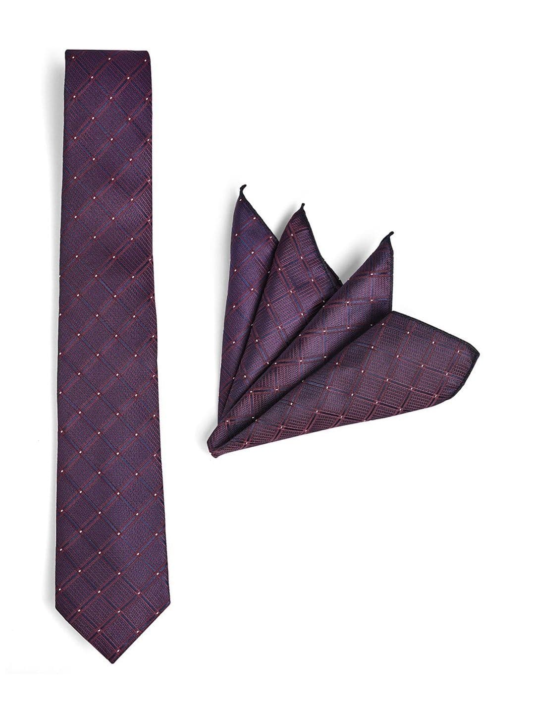 Cazzano Men Checked Skinny Tie - view 1