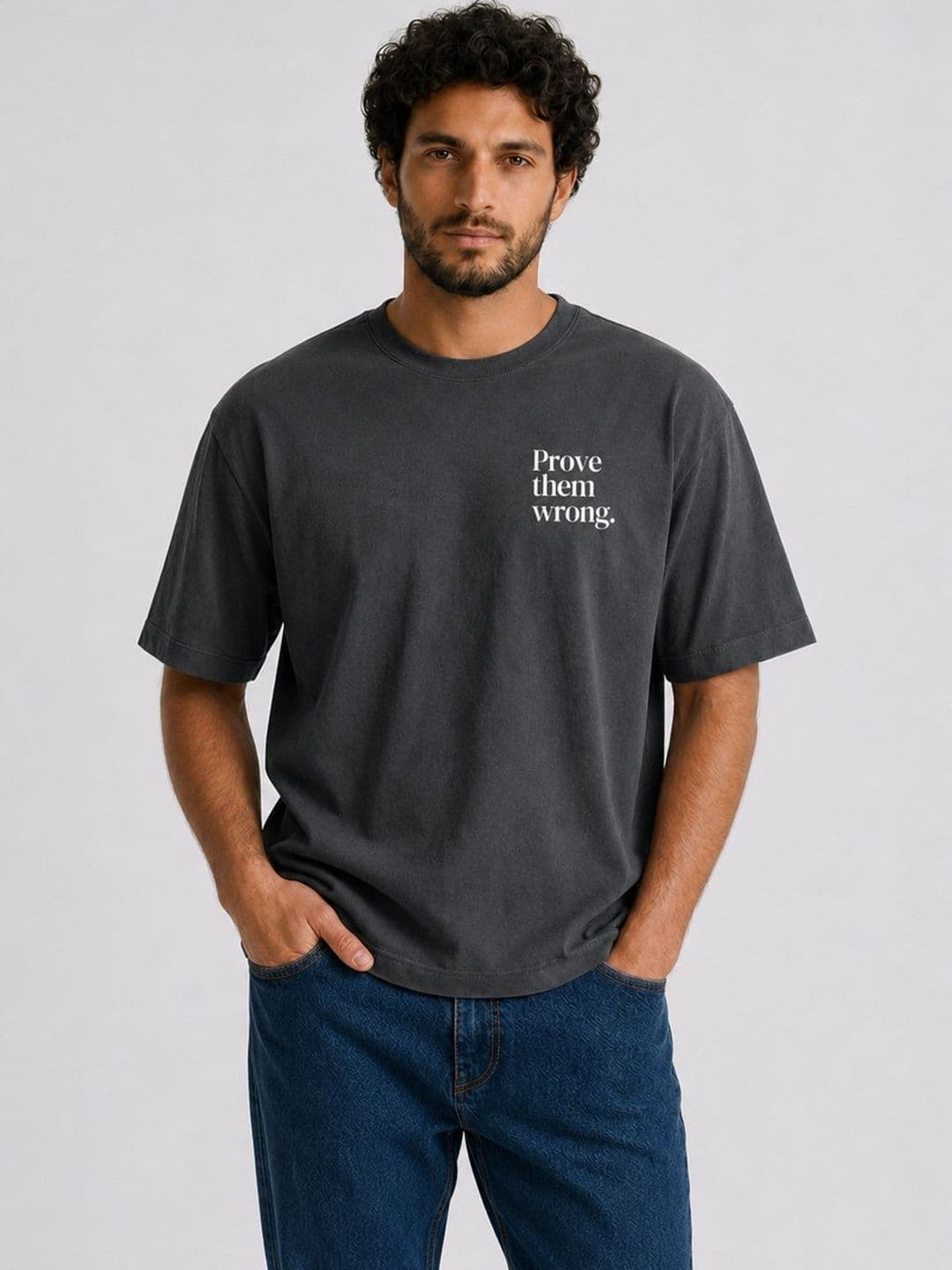 HERE&NOW Men Typography Printed T-shirt - view 1