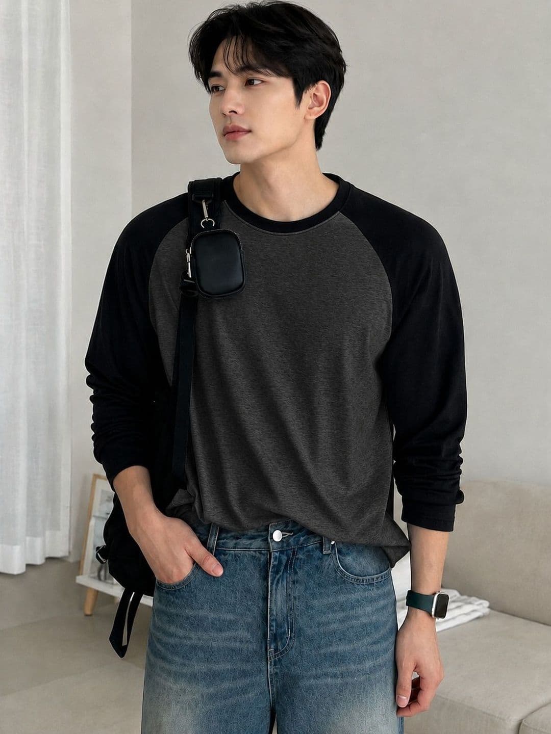 WRODSS Men Colourblocked T-shirt - view 1