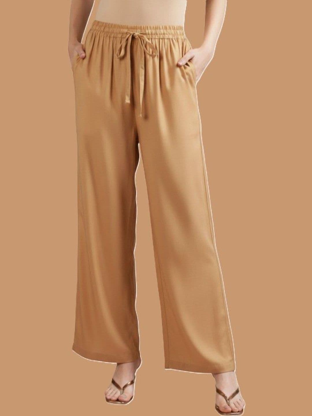 Oxinexx Women Knitted Ethnic Palazzos - view 1