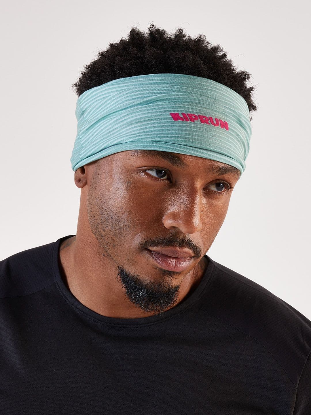 Decathlon Kiprun - Men Green Lightweight Running Headband - view 1