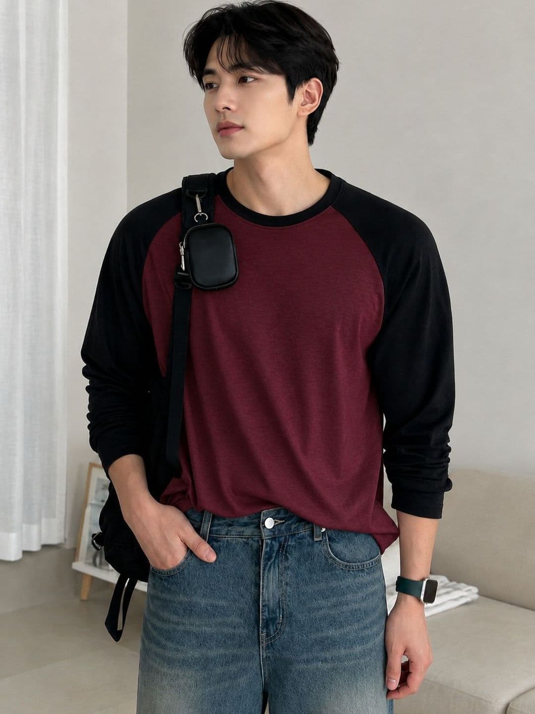 WRODSS Men Colourblocked T-shirt - view 1