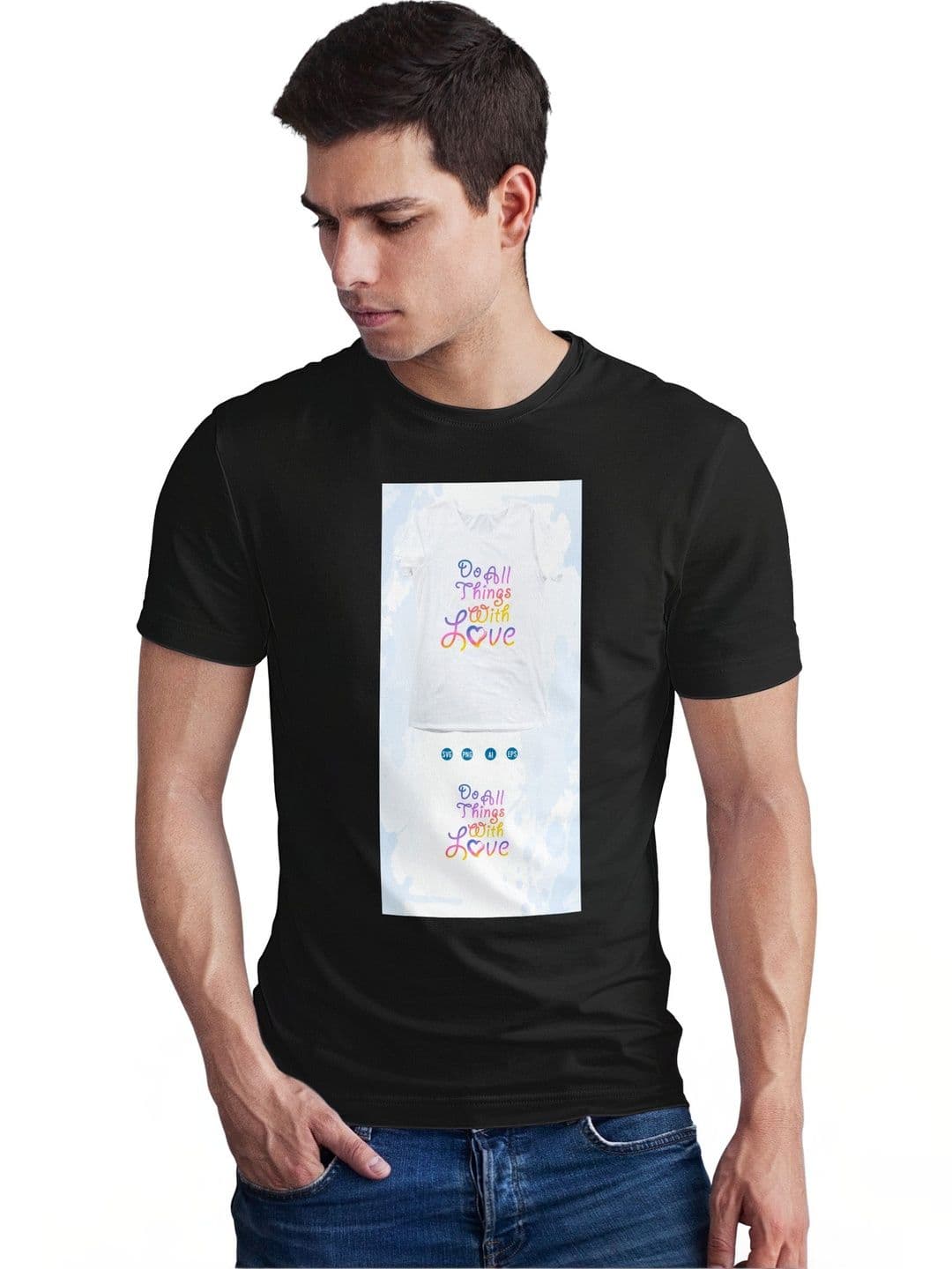 Seekbuylove Men Typography Printed Bio Finish T-shirt - view 1