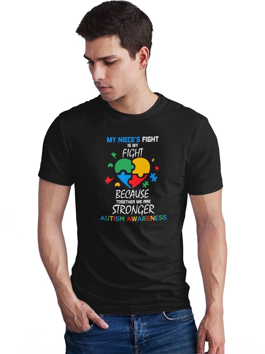 Seekbuylove Men Typography Printed Bio Finish T-shirt - view 1