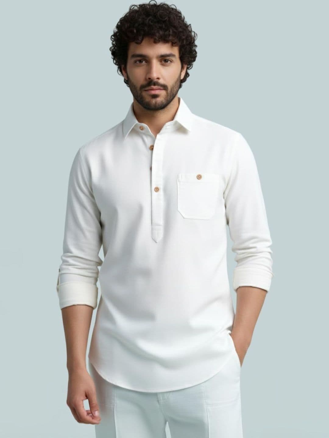 RAY LIGHT Men Kurta - view 1