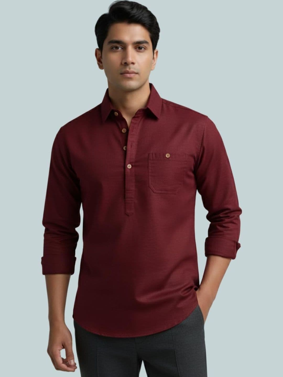 RAY LIGHT Men Kurta - view 1
