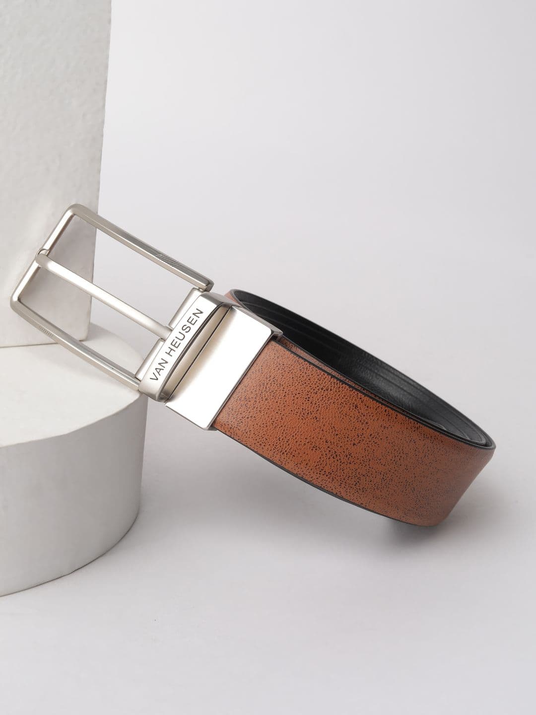 Van Heusen Men Leather Reversible Formal Belt - view 1