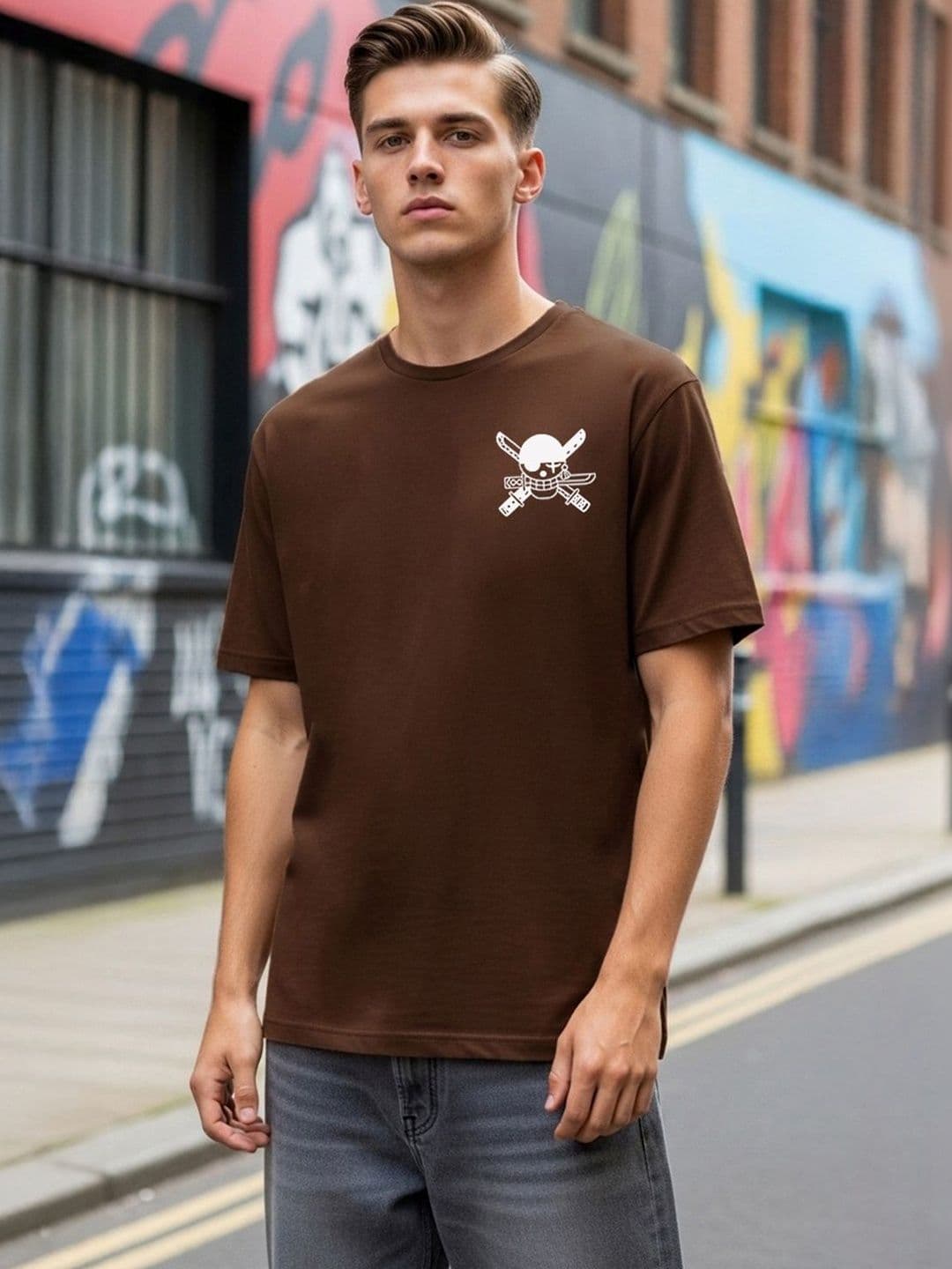 LazyGreg Men Printed T-shirt - view 1