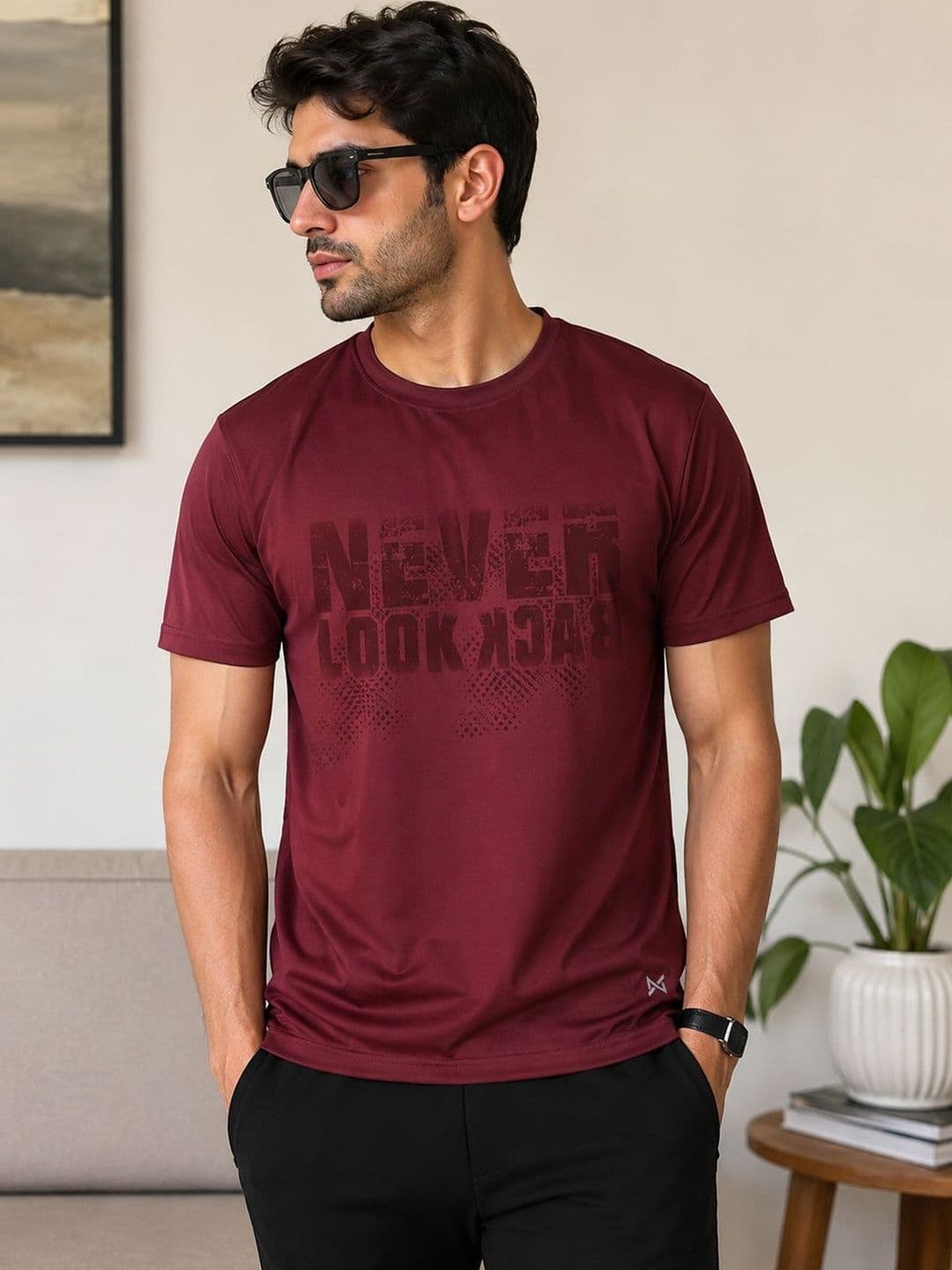 Force NXT Men Typography Printed T-shirt - view 1