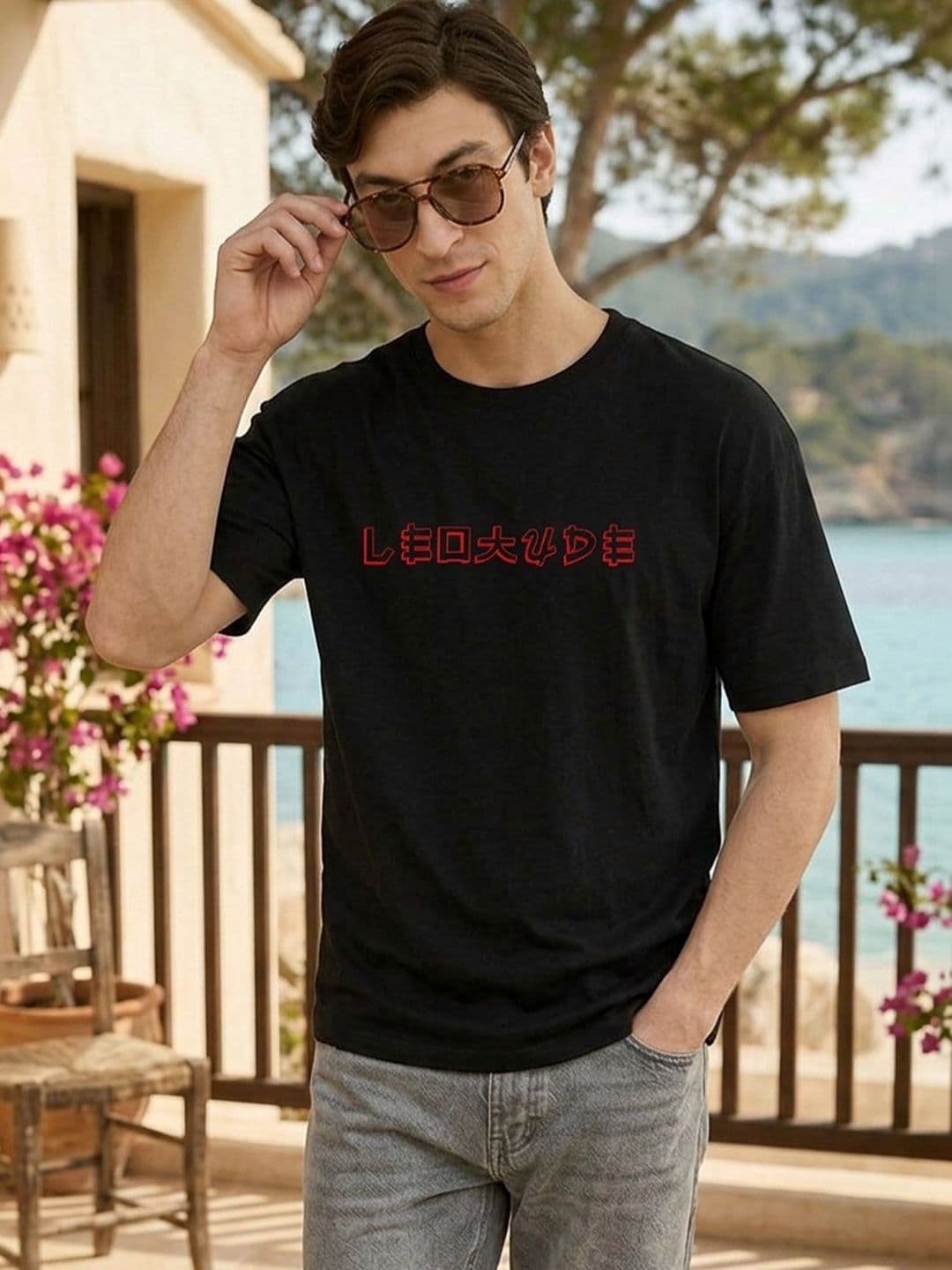 JUST ROAR Men Printed T-shirt - view 1