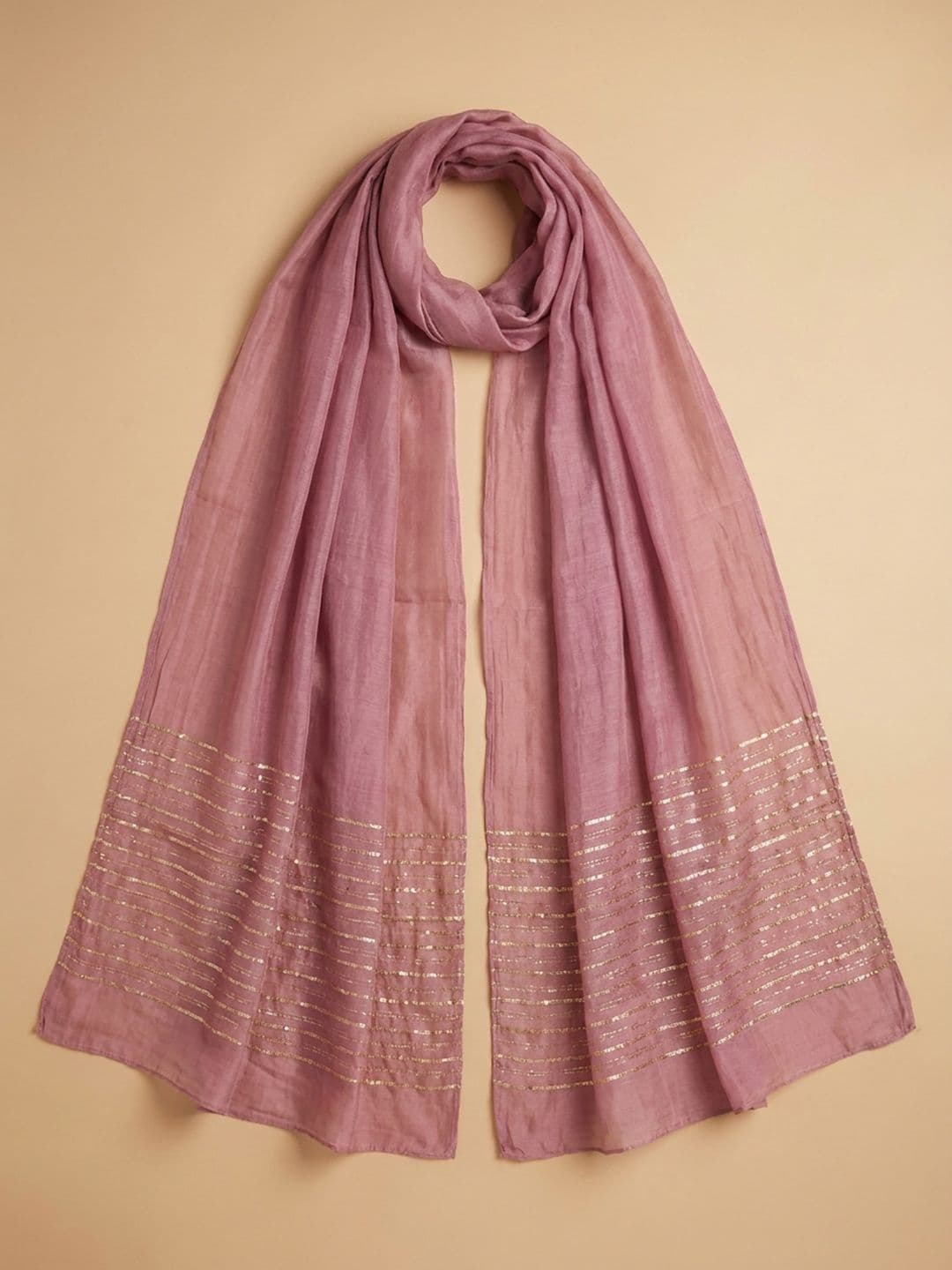 Meena Bazaar Embroidered Unstitched Dress Material - view 1