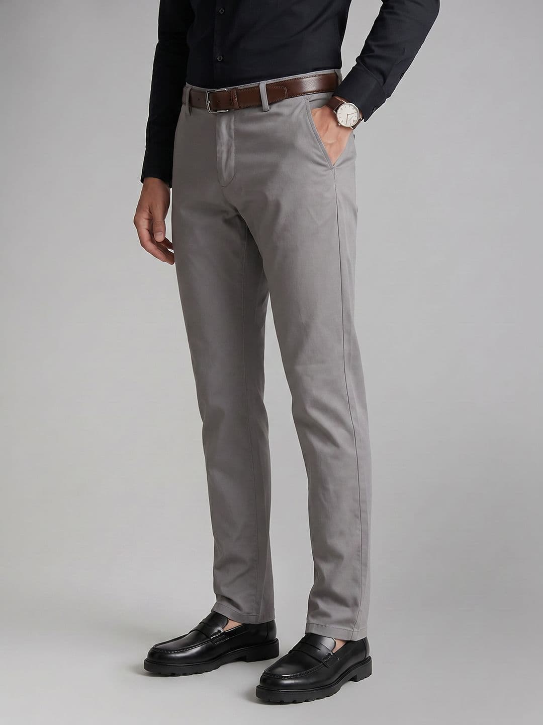 Allen Solly Men Slim Fit Formal Trousers - view 1