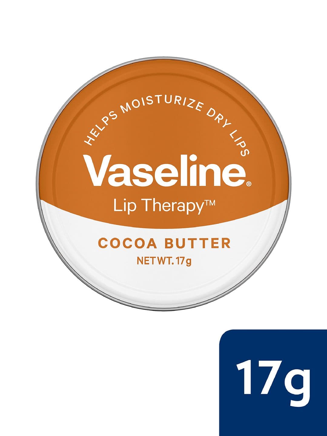 Vaseline Lip Therapy Cocoa Butter Lip Tin 17g - view 1