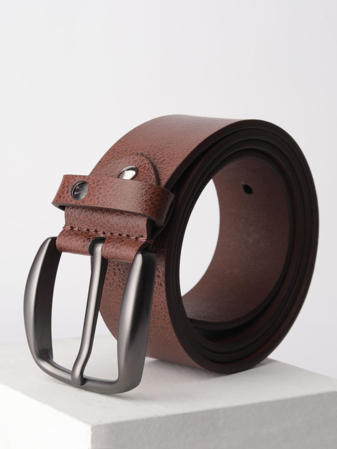 Van Heusen Men Textured Leather Formal Belt - view 1