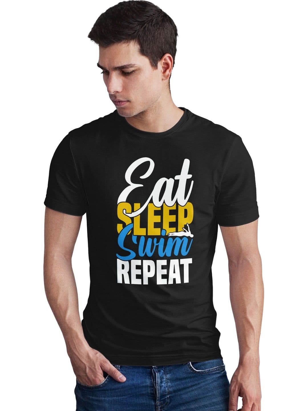 Seekbuylove Men Typography Printed Bio Finish T-shirt - view 1