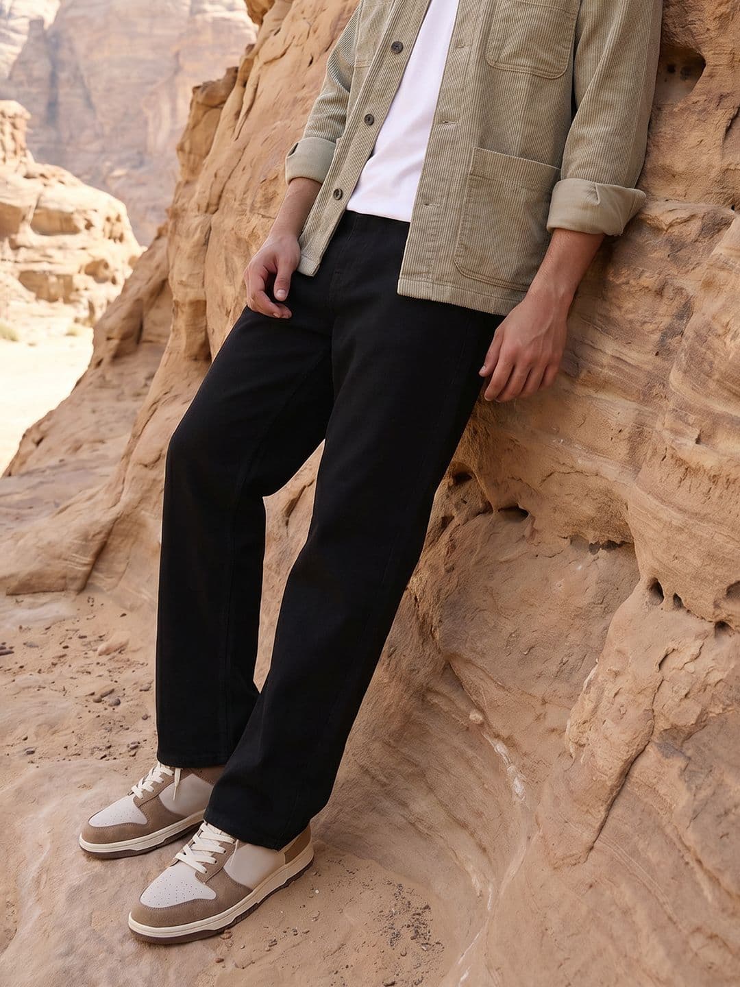 The Roadster Life Co. Men Relaxed Fit Stretchable Jeans - view 1