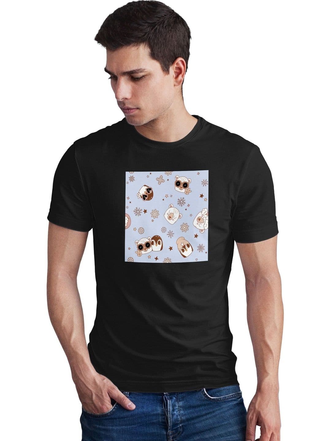 Seekbuylove Men Printed Bio Finish T-shirt - view 1