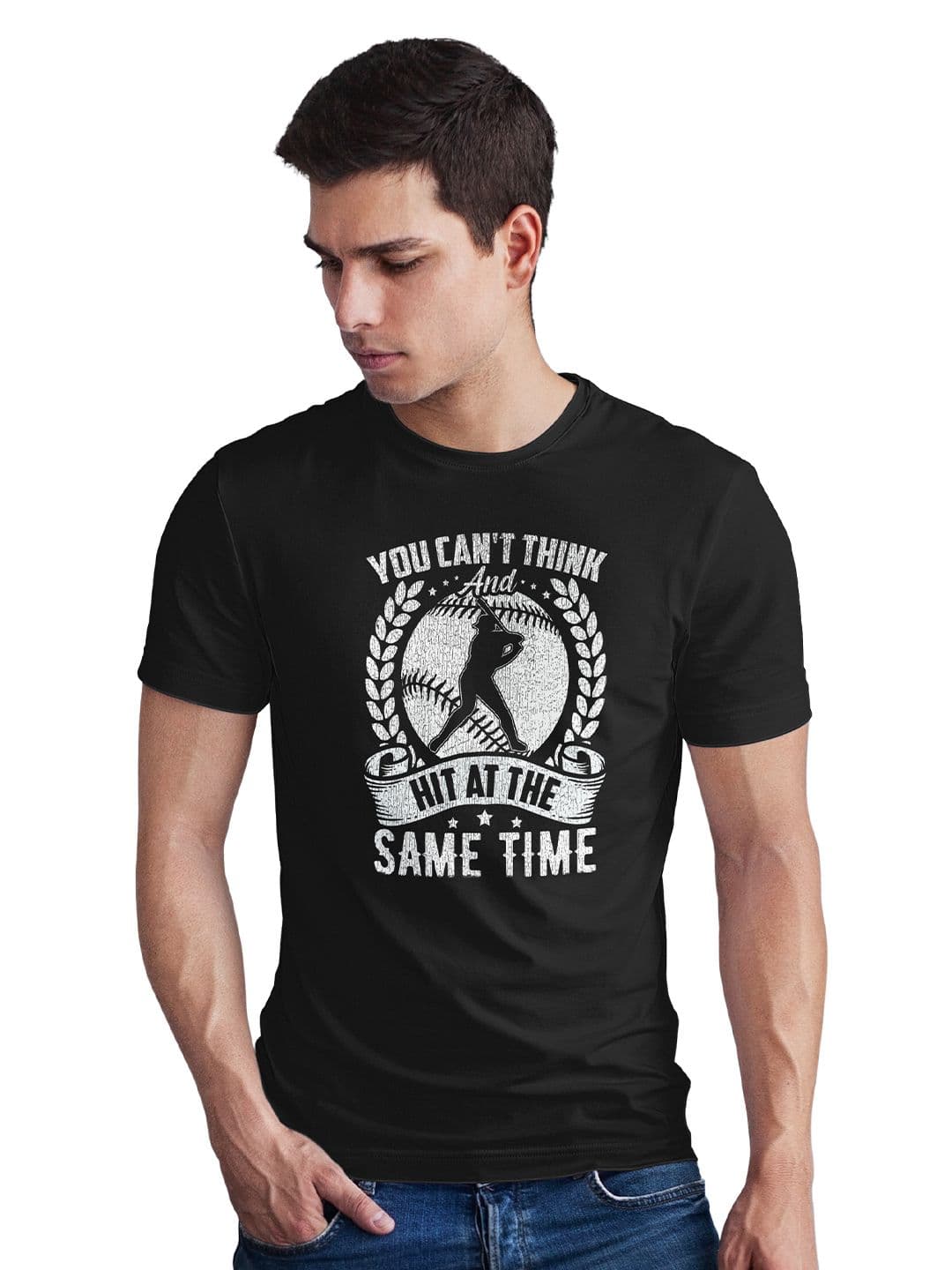 Seekbuylove Men Sports Printed Bio Finish T-shirt - view 1
