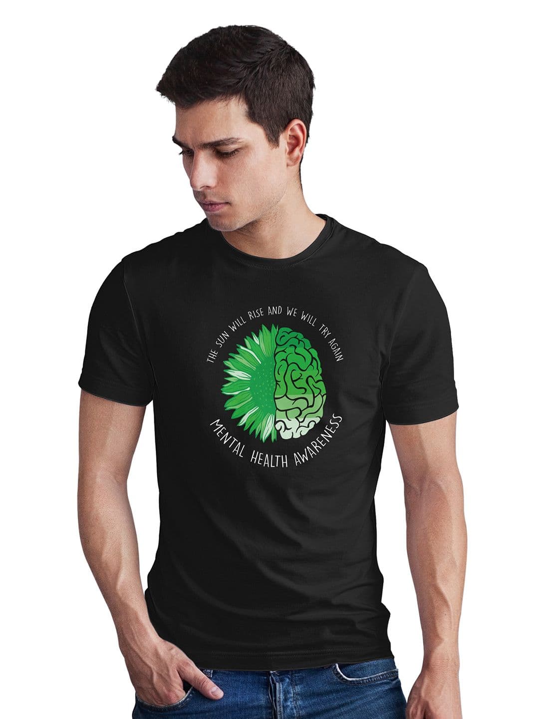 Seekbuylove Men Printed Bio Finish T-shirt - view 1