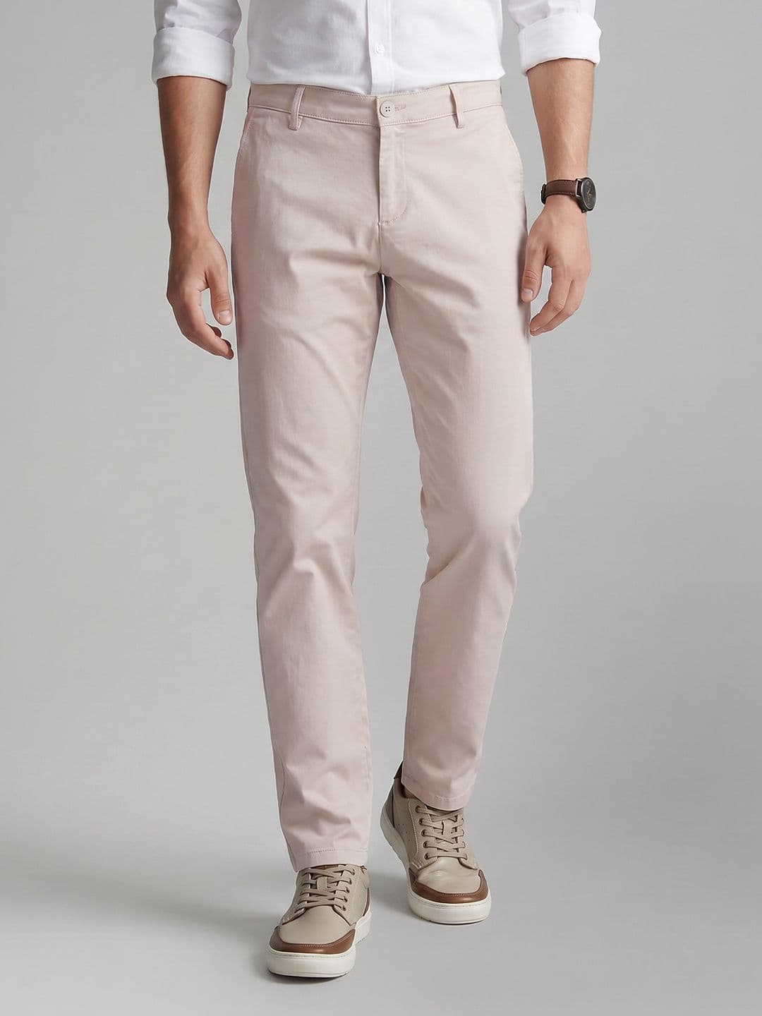 Allen Solly Men Slim Fit Formal Trousers - view 1