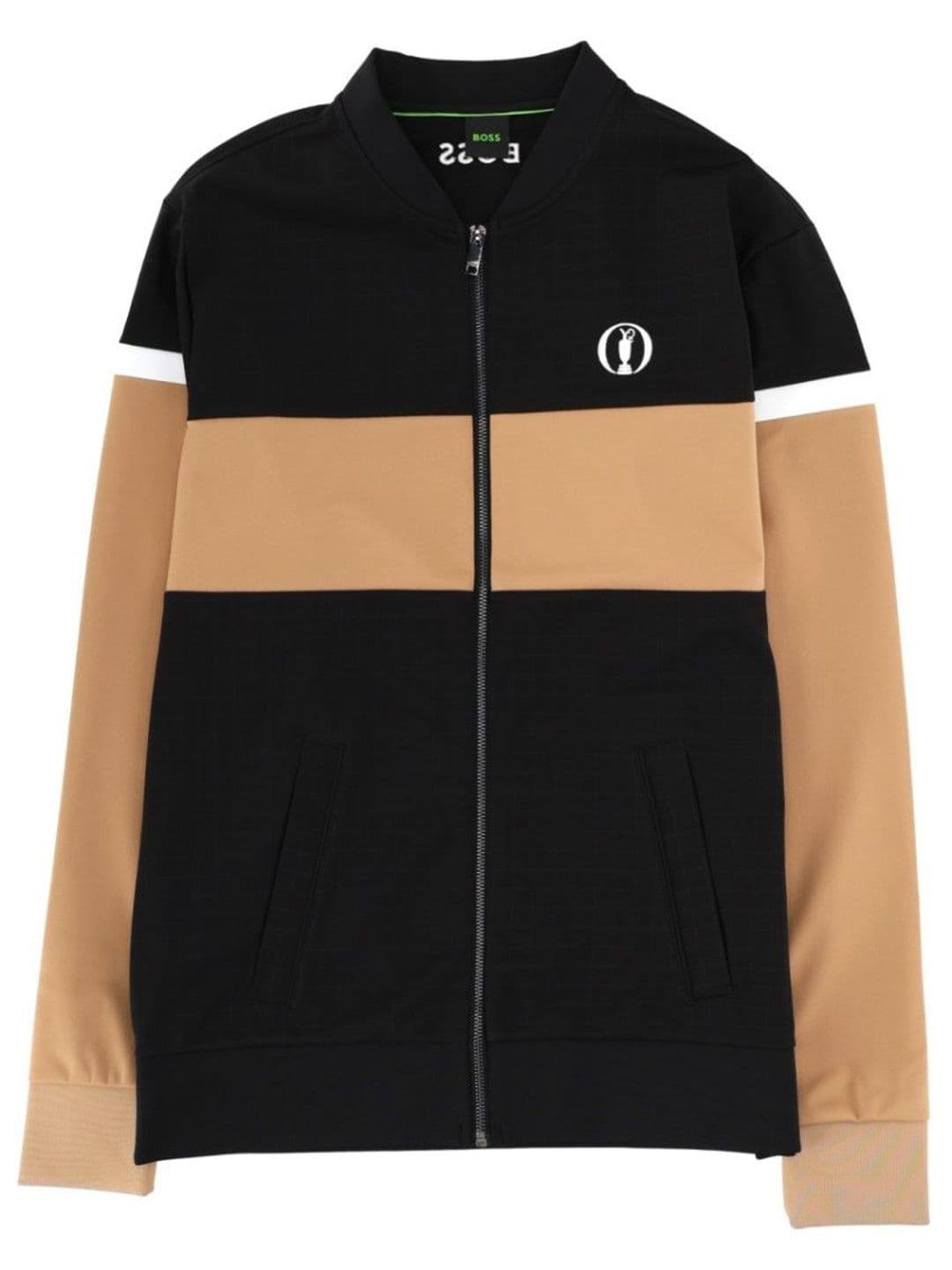 Hugo Boss Black Mock Collar Sweatshirt - view 1