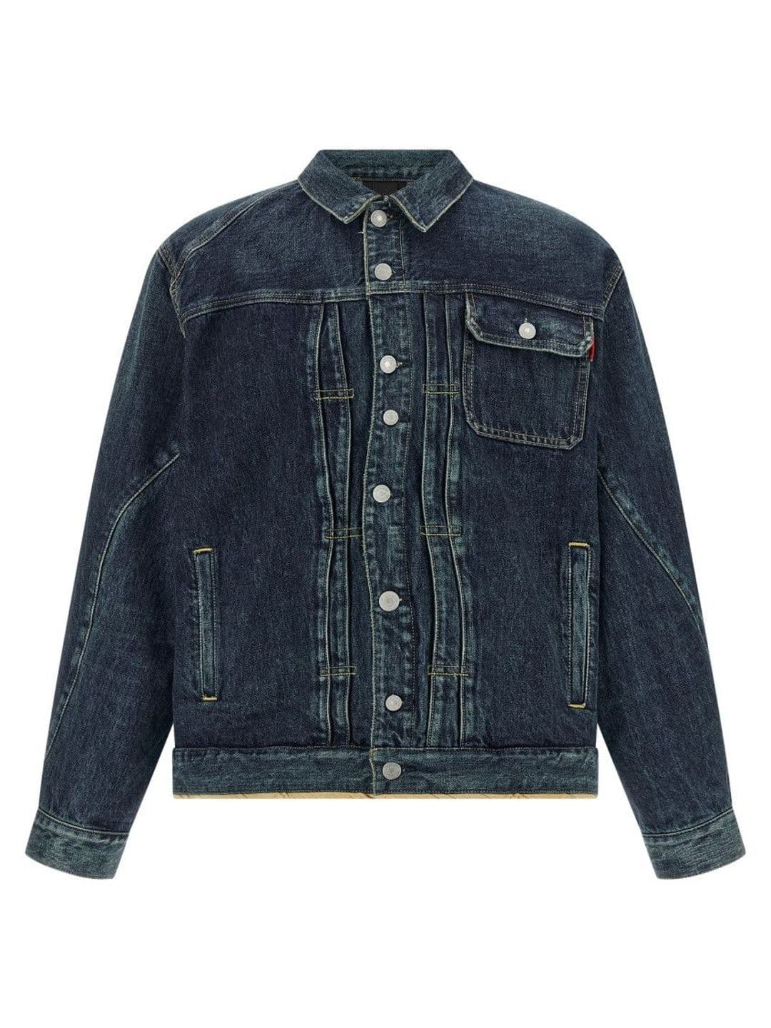 Undercover Blue Shirt Collar Jacket - view 1
