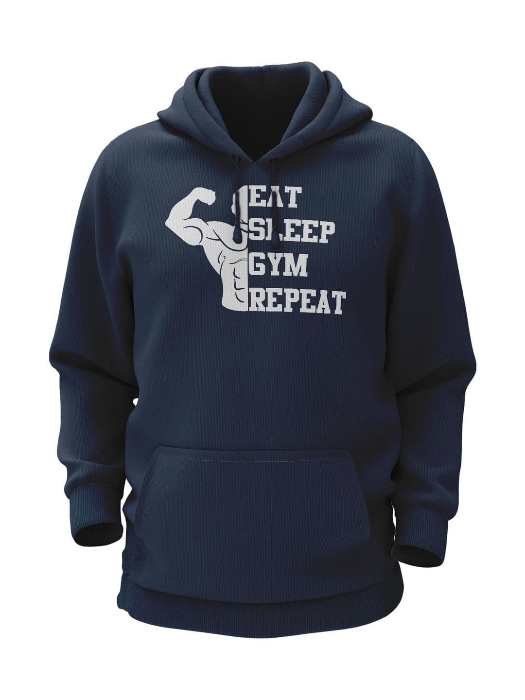 THE PRINT PLATTER Men Printed Hooded Sweatshirt - view 1