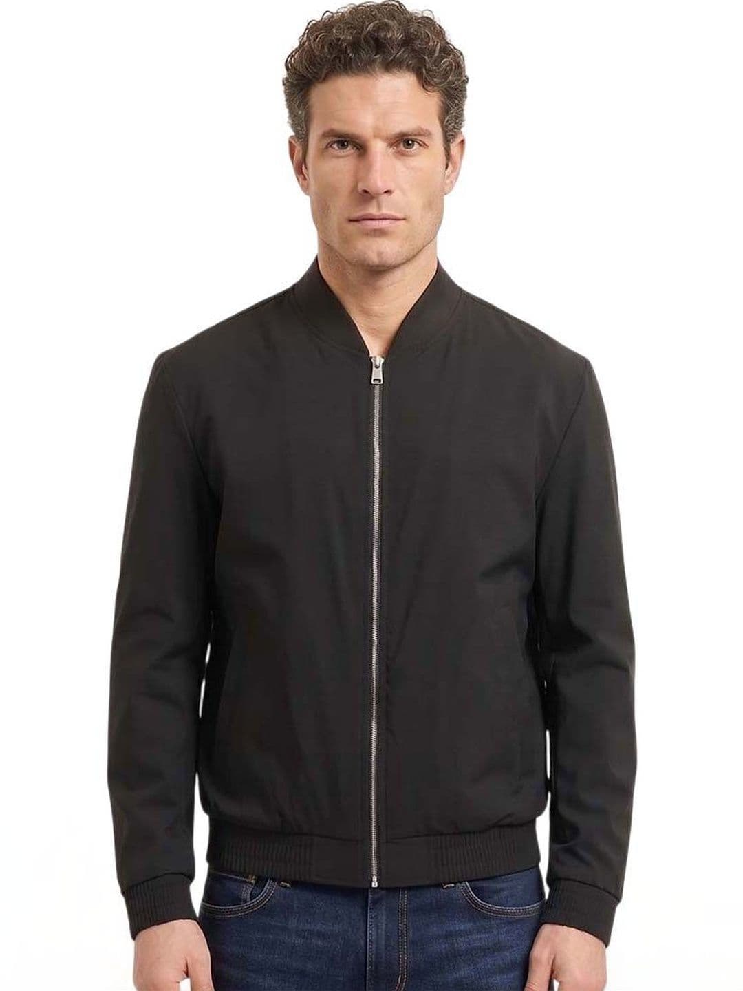 Hugo Boss Black Band Collar Jacket - view 1