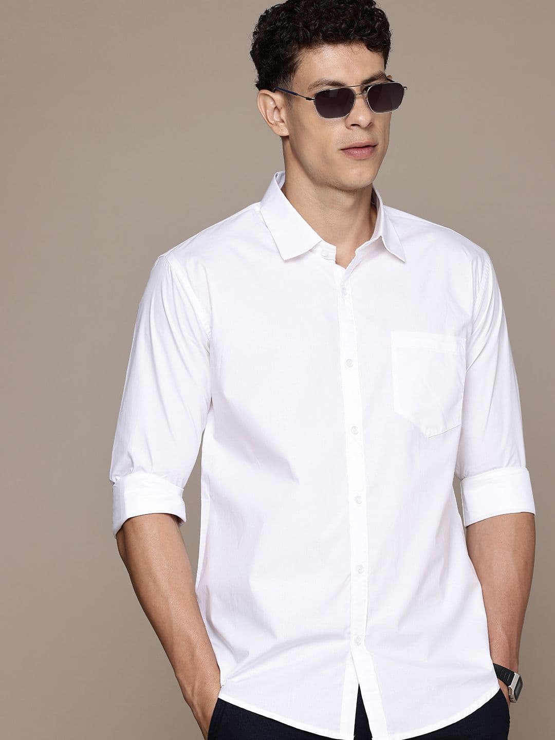 DIVISIVE Pure Cotton Casual Shirt - view 1