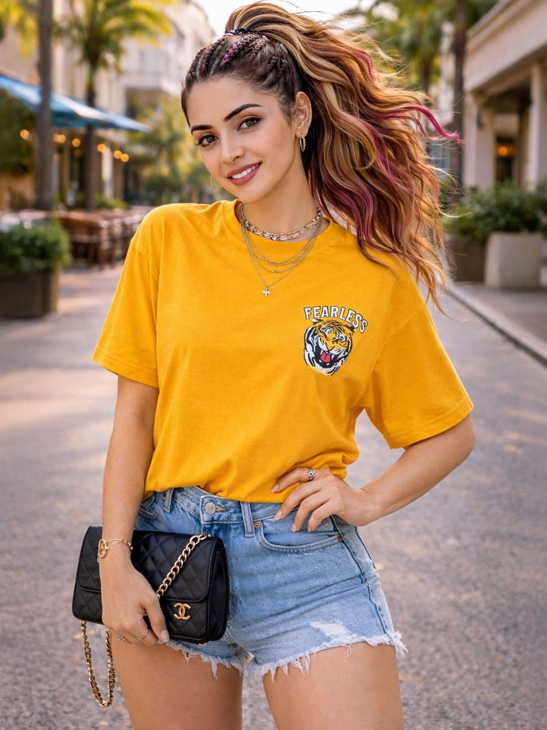 Leotude Women Printed T-shirt - view 1