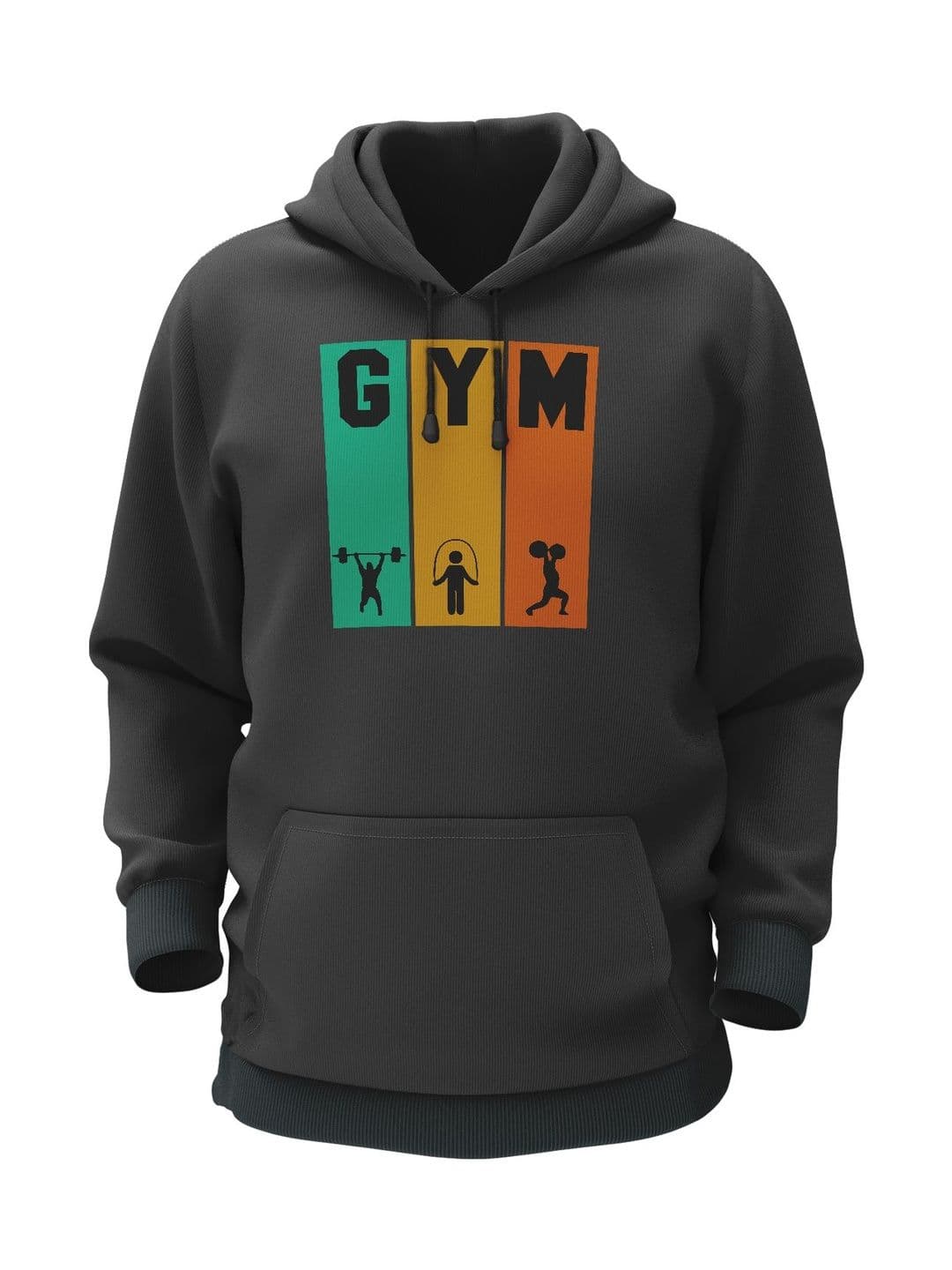 THE PRINT PLATTER Men Printed Hooded Sweatshirt - view 1