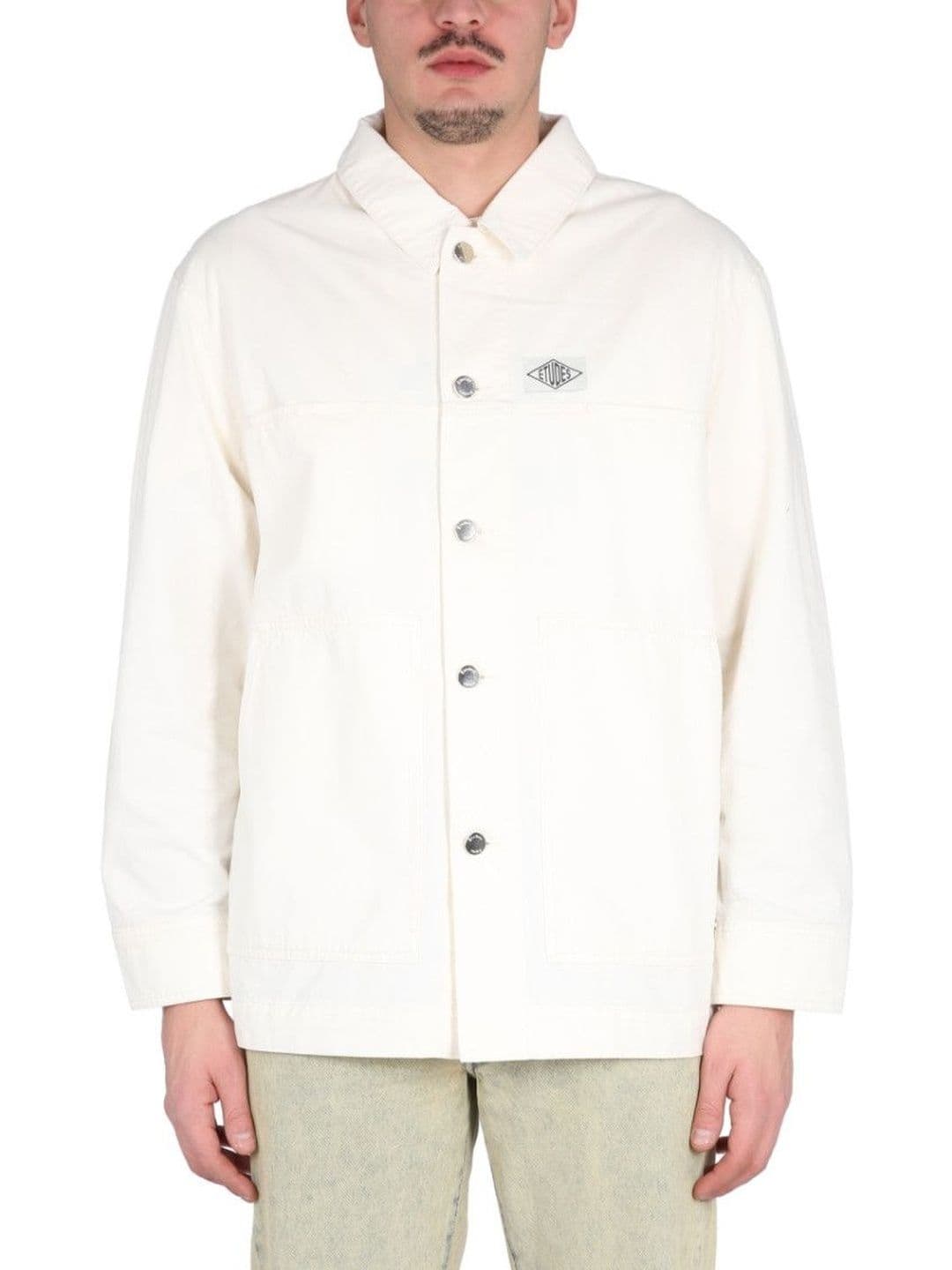 Etudes Off White Logo Jackets - view 1
