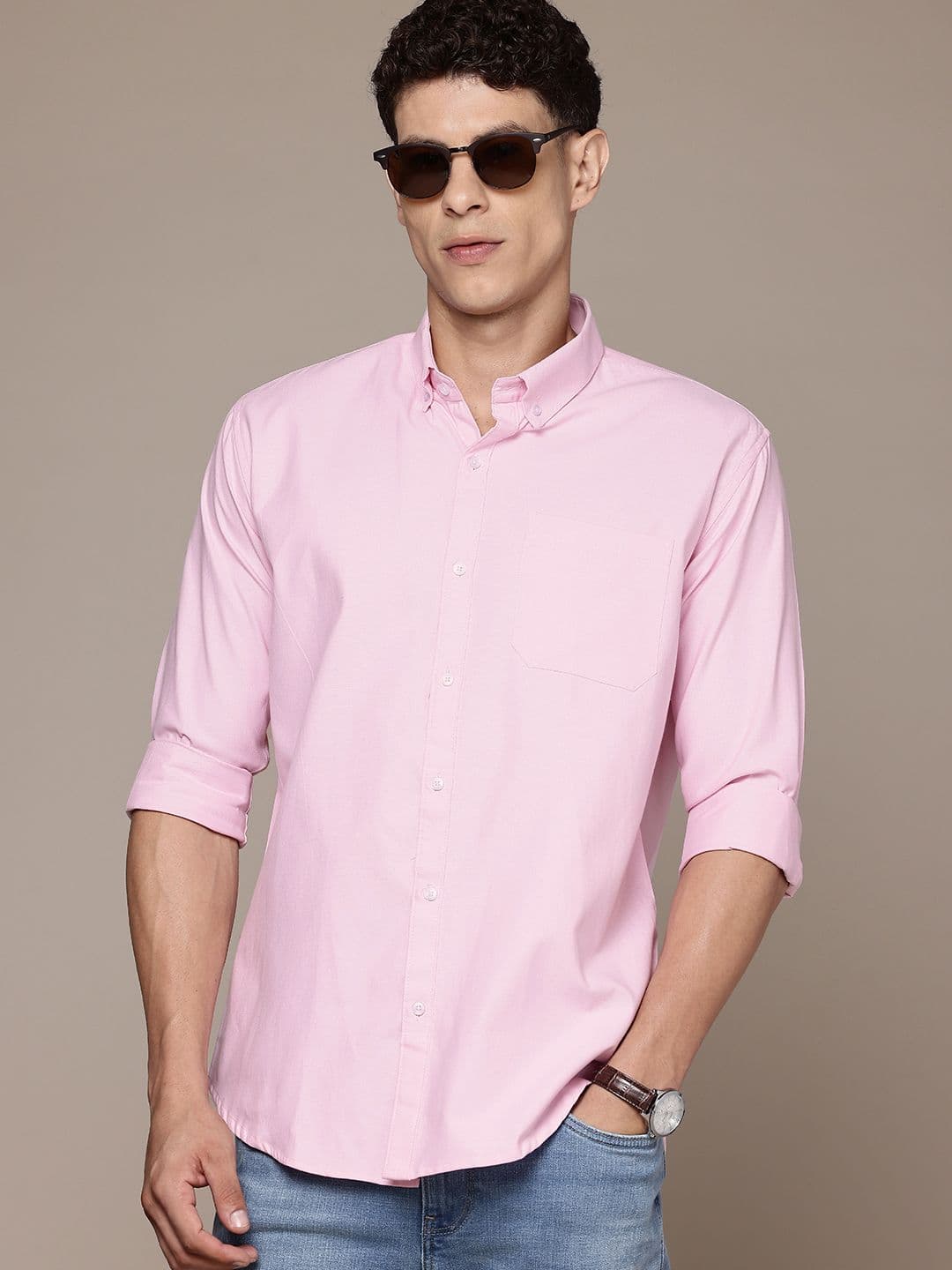 DIVISIVE Pure Cotton Casual Shirt - view 1