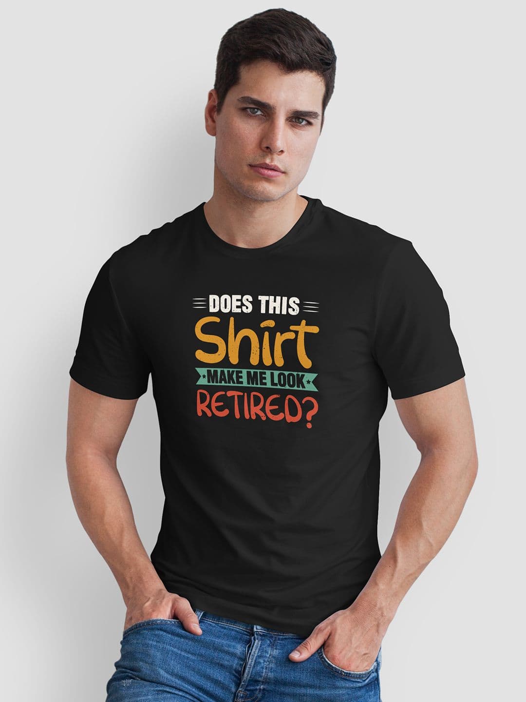 Seekbuylove Men Typography Printed Bio Finish T-shirt - view 1