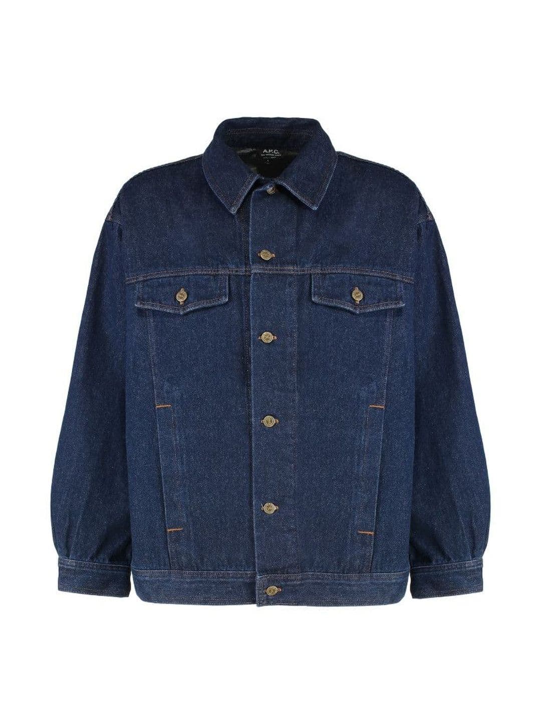 A.P.C. Blue Shirt Collar Jackets - view 1