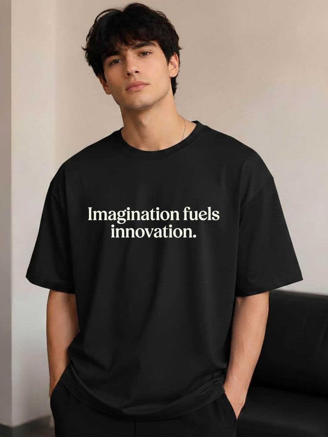 R.Code by The Roadster Life Co. Men Typography Printed T-shirt - view 1