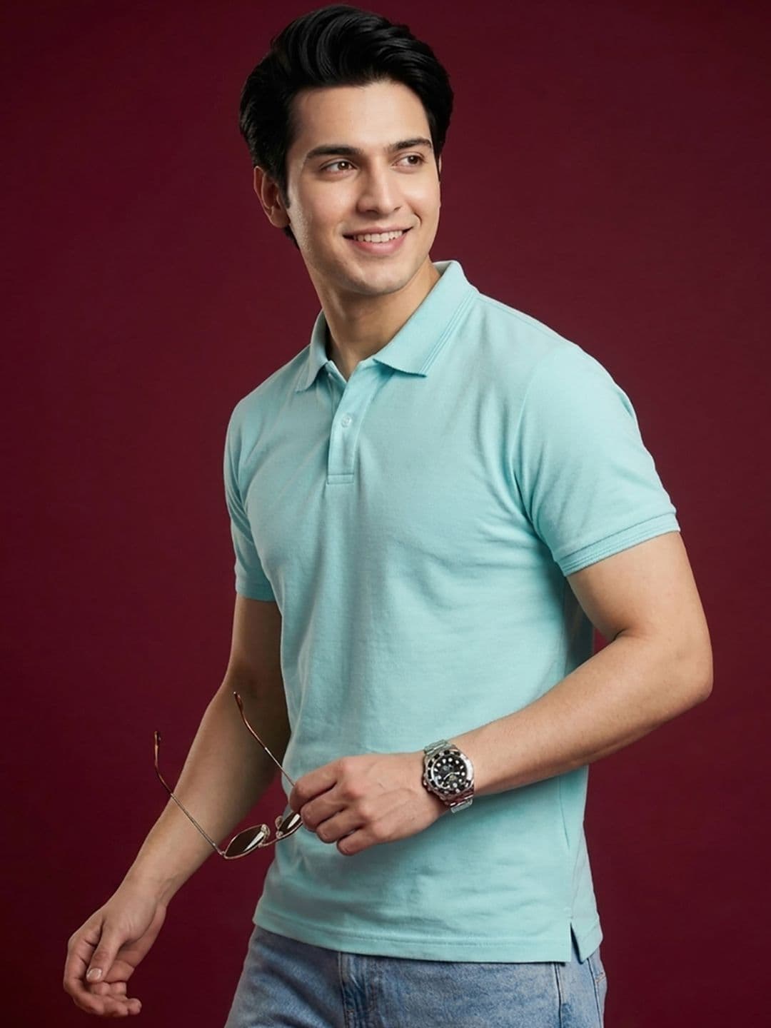 Moda Rapido Men Polo Collar T-shirt - view 1