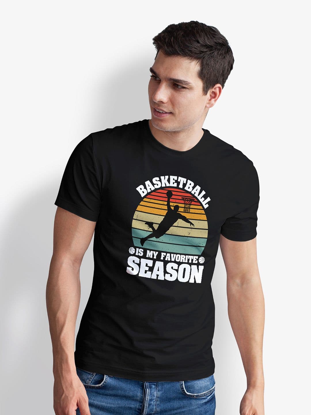 Seekbuylove Men Sports Printed Bio Finish T-shirt - view 1