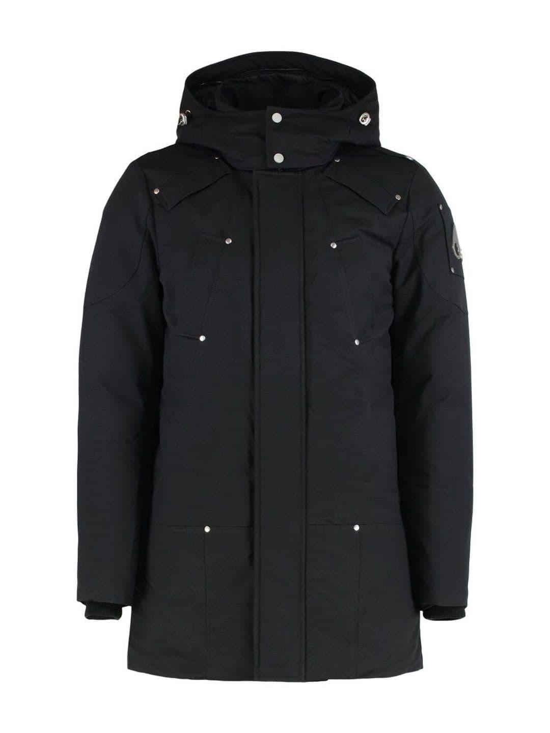Moose Knuckles Black Regular Hood Jackets - view 1