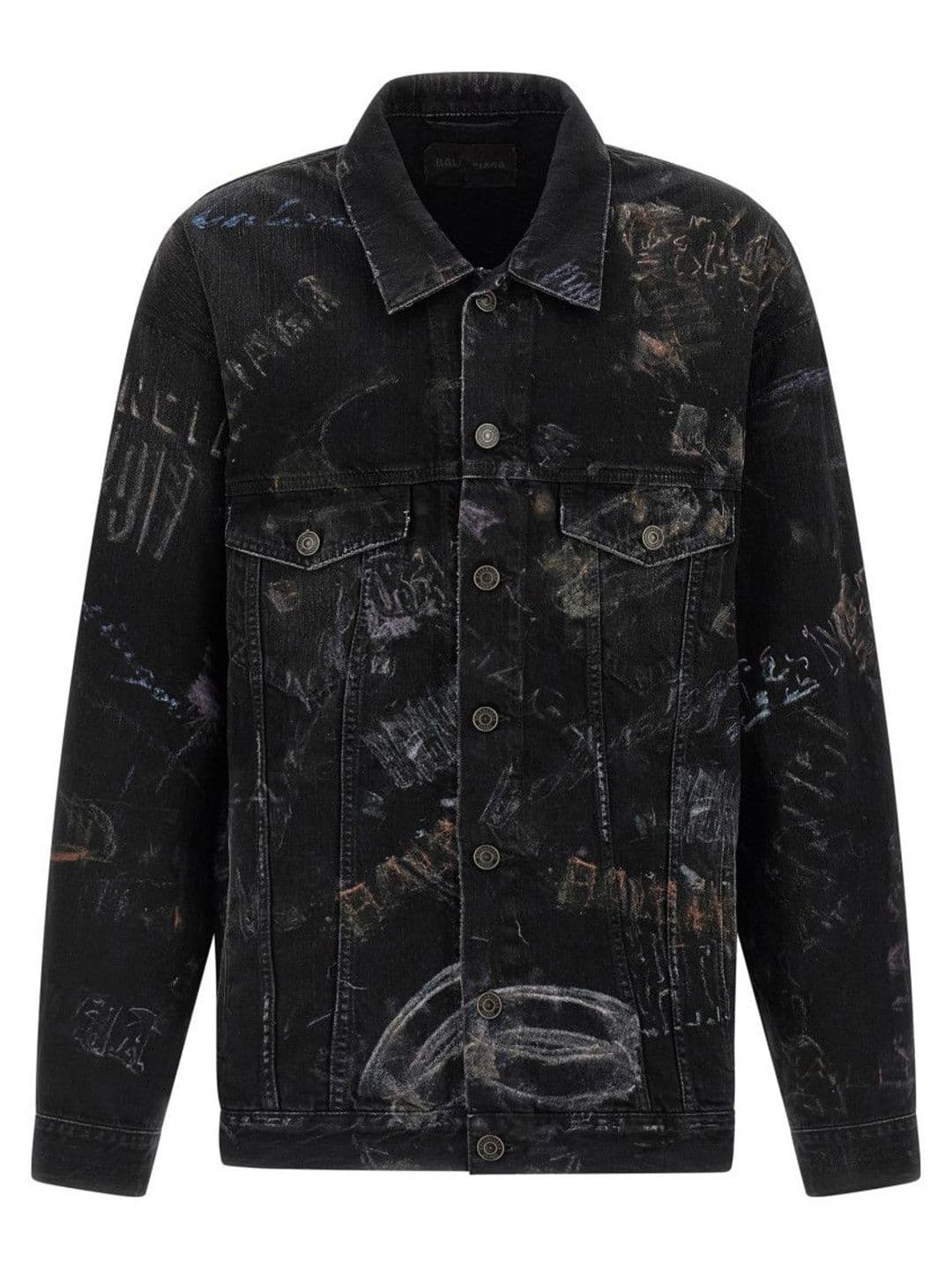Balenciaga Black Shirt Collar Jackets - view 1