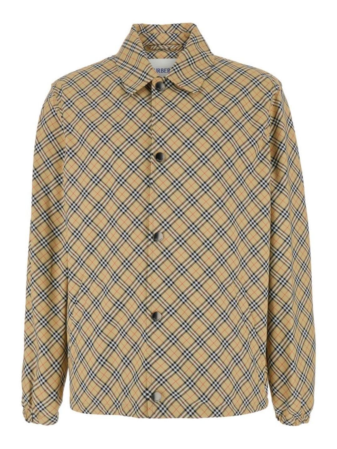 Burberry Beige Shirt Collar Jacket - view 1
