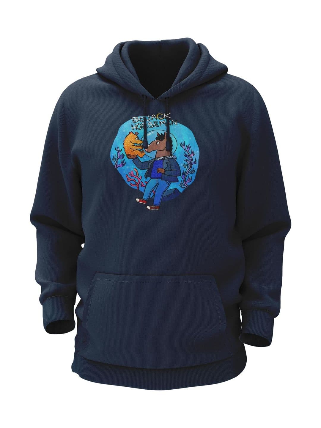 THE PRINT PLATTER Men Printed Hooded Sweatshirt - view 1