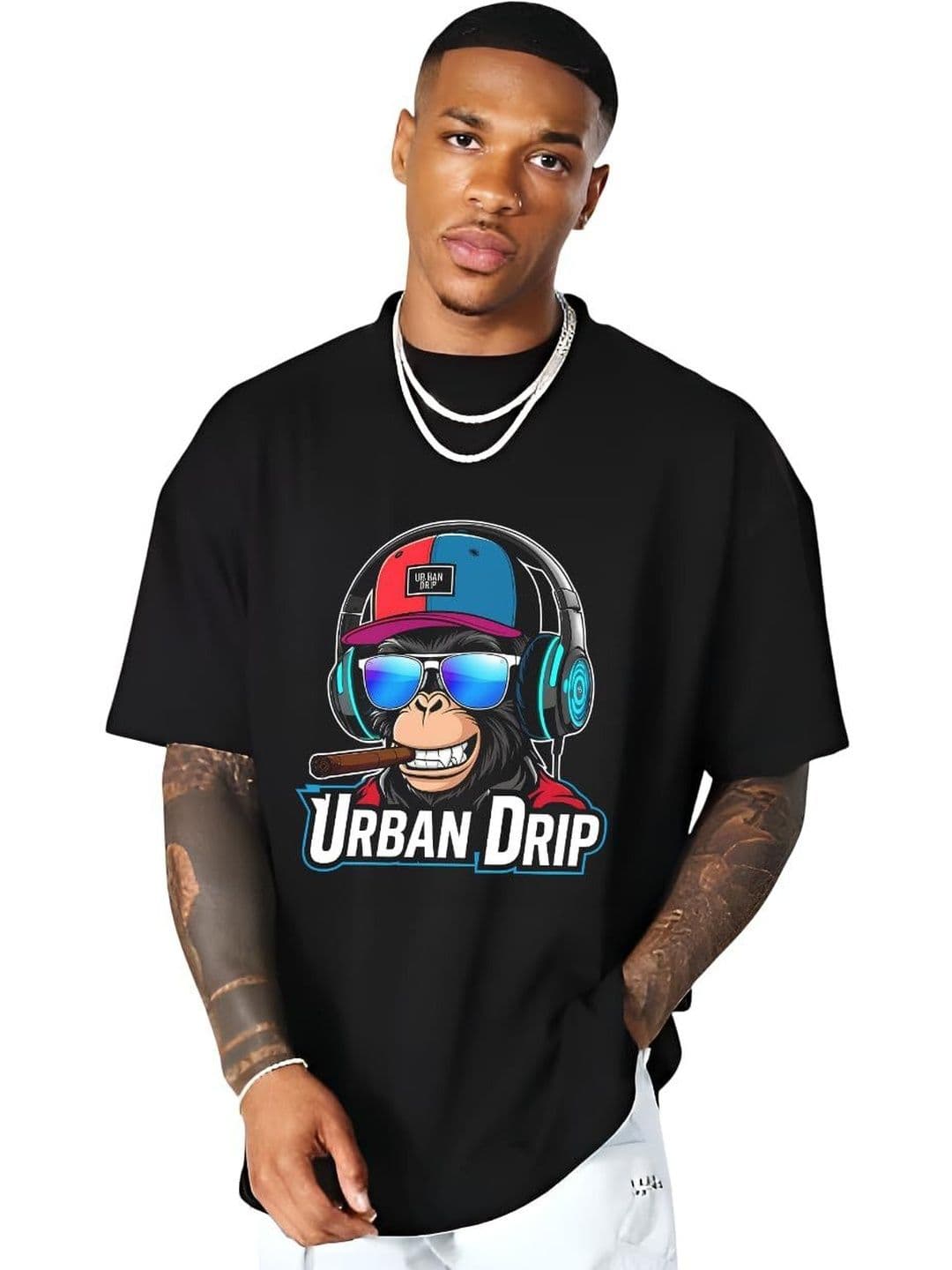 Urban Drip Men Printed T-shirt - view 1