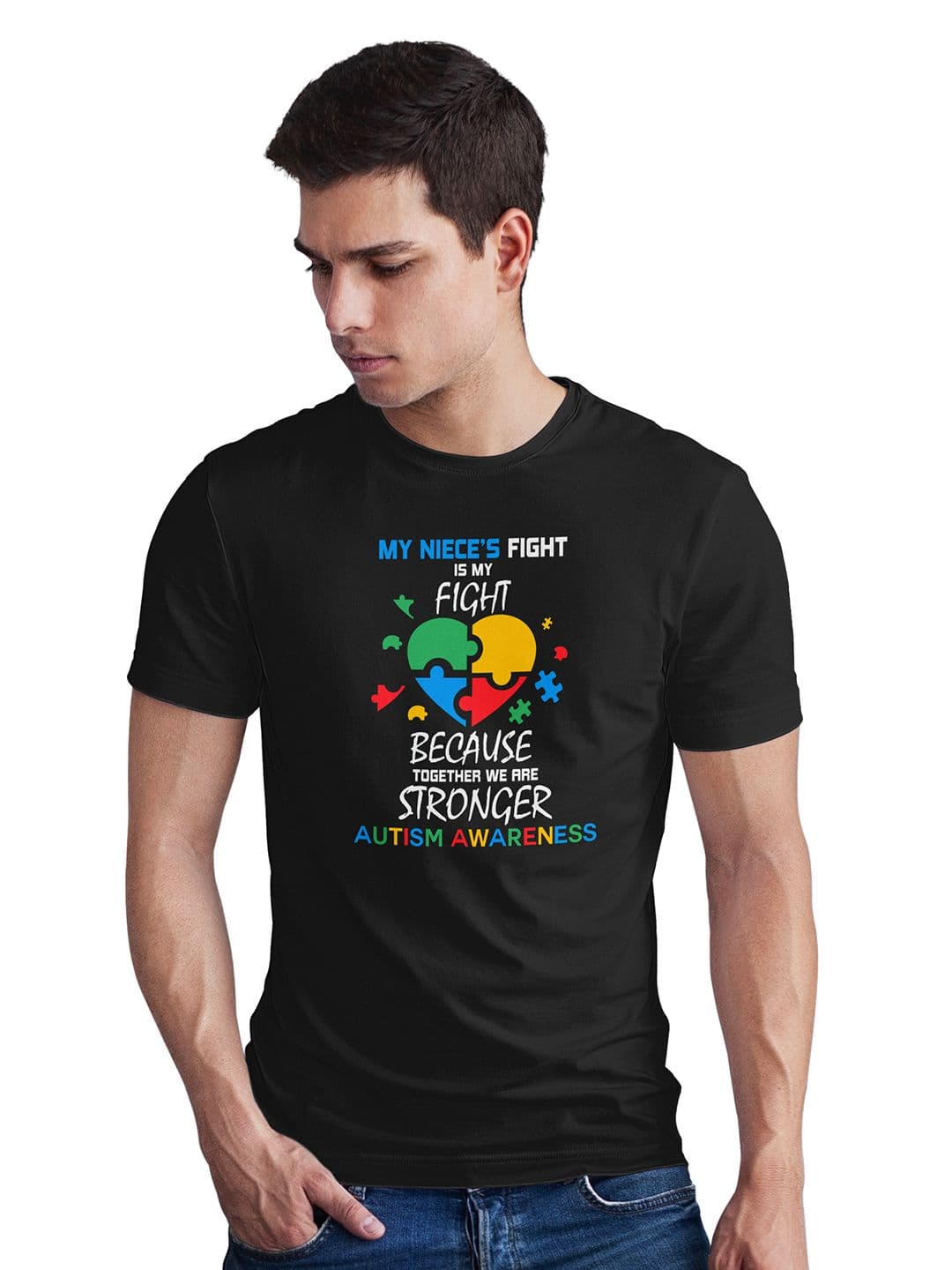 Seekbuylove Men Typography Printed Bio Finish T-shirt - view 1