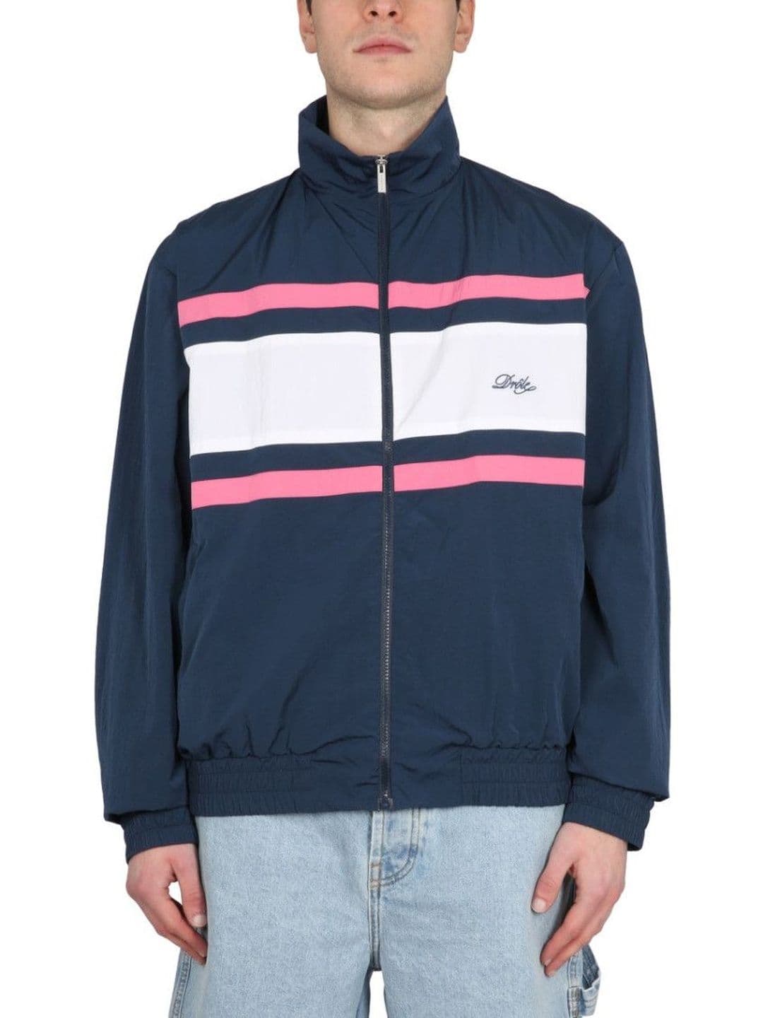Drole De Monsieur Navy Blue Logo Jackets - view 1