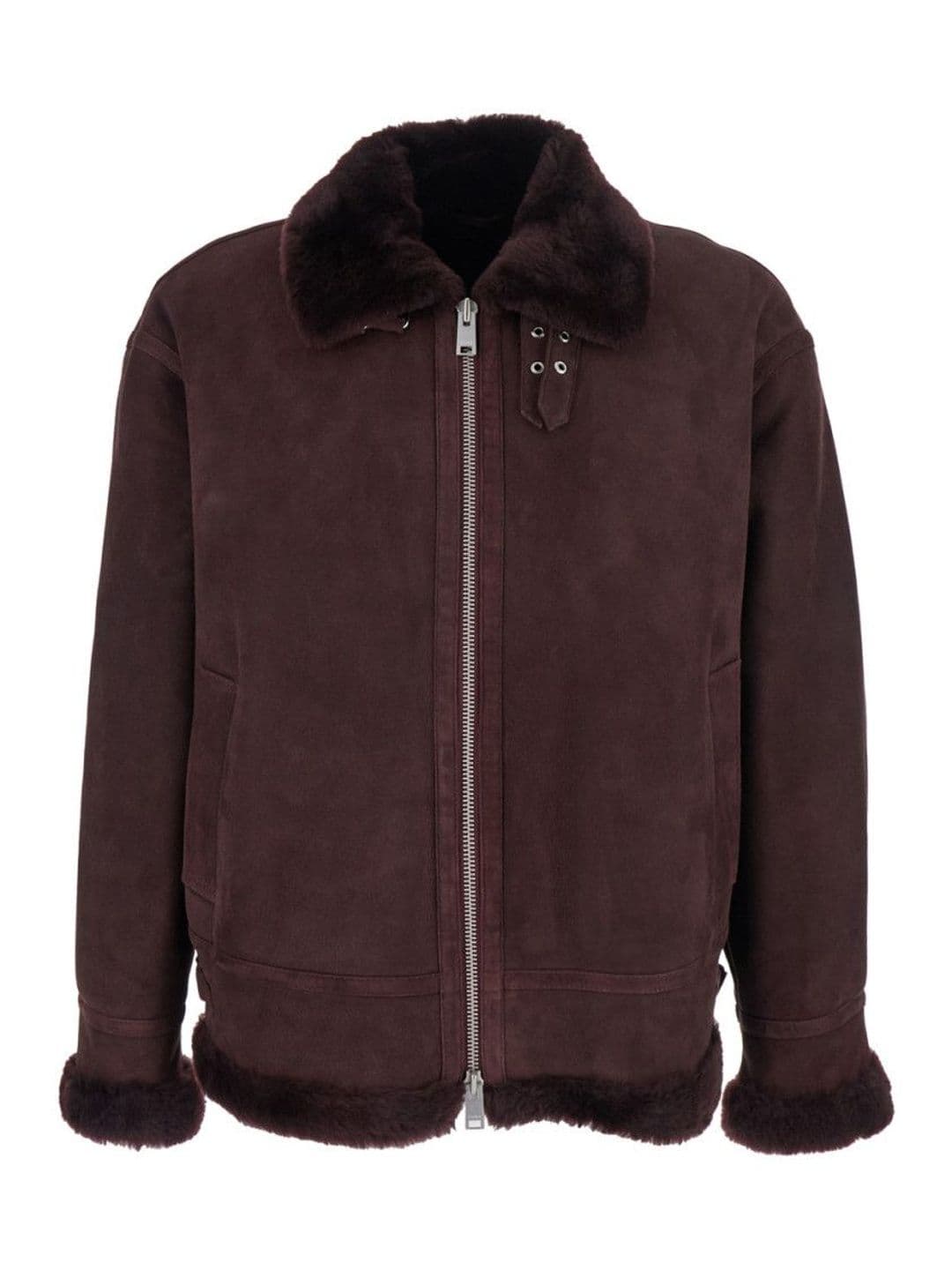 ARMA Maroon Shirt Collar Jackets - view 1